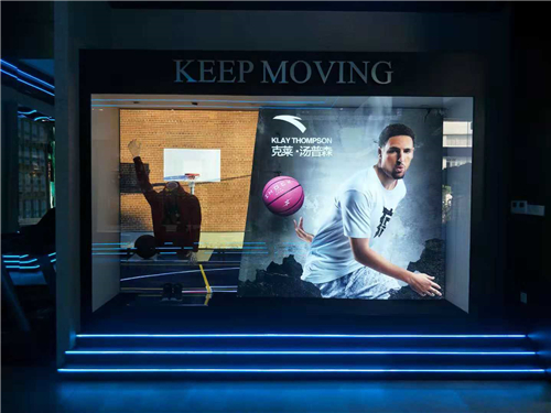 廈門金頂峰為安踏企業(yè)制作的發(fā)光字,亞克力廣告字